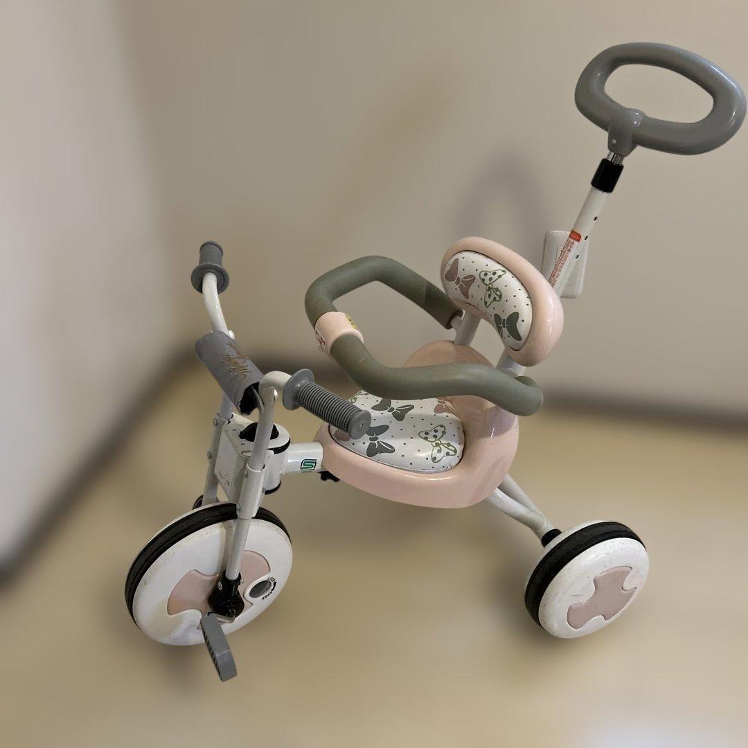 ミニーマウス 三輪車 ディズニートライクプュア ides 【トイザらス限定