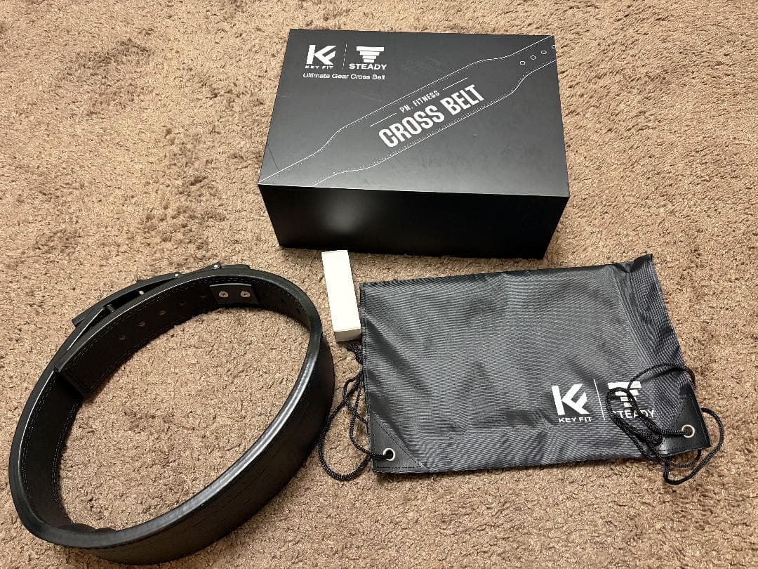 STEADY クロスベルト Sサイズ 久野圭一 トレーニングベルト