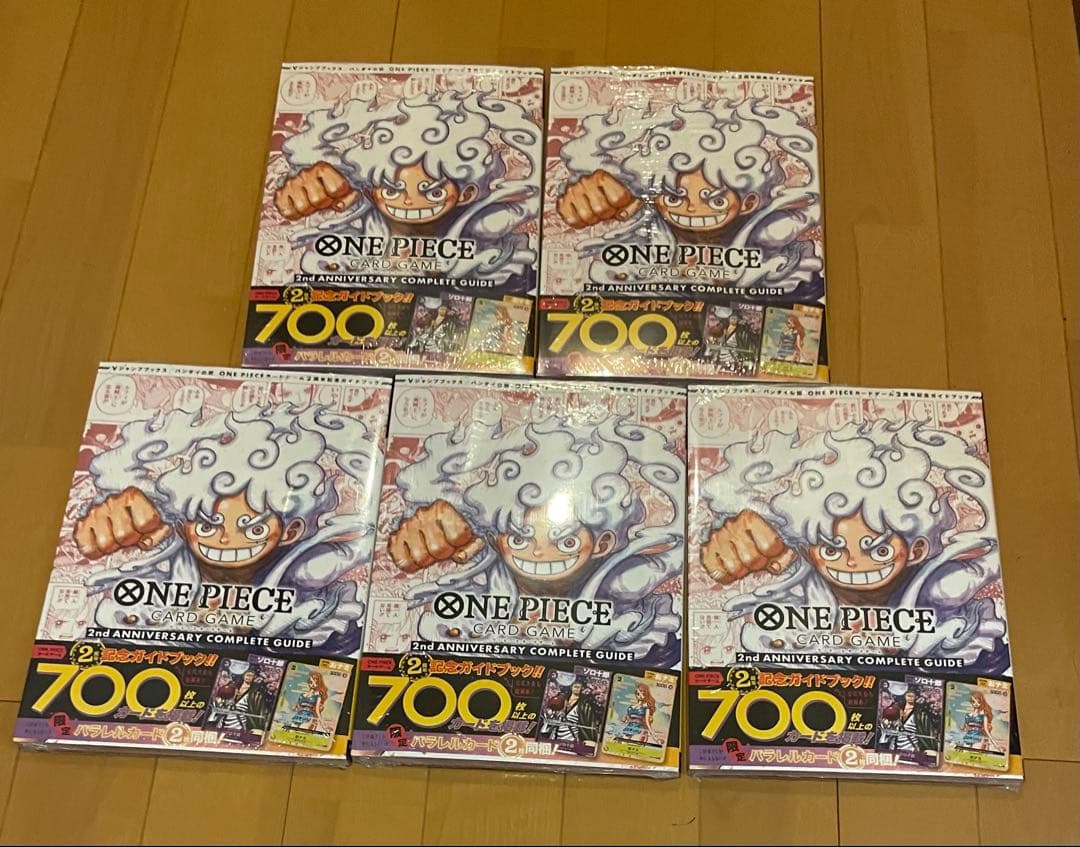 ワンピース 2nd ANNIVERSARY COMPLETE GUIDE 5冊 - メルカリ