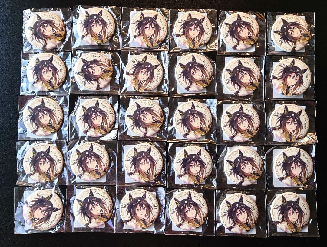 ウマ娘 6th 秋公演 ステイゴールド KV缶バッジ 30個セット News｜ウマ娘 プリティーダービー 公式ポータルサイト｜Cygames