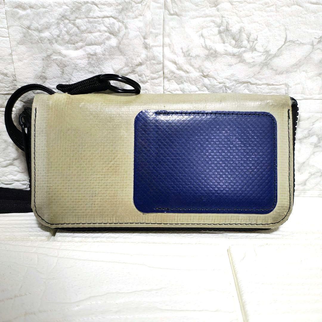 FREITAG Barrow バロウ ロングウォレット グレー ブルー系