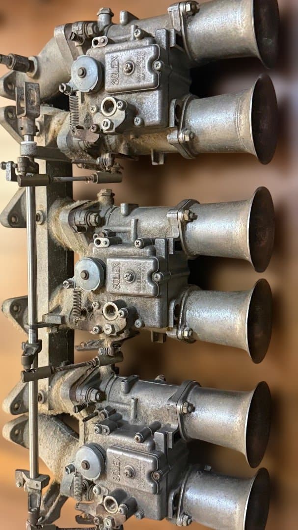 ソレックスキャブレター40 Yahoo!オークション - ソレックス SOLEX S型 40パイ キャブレター 2基