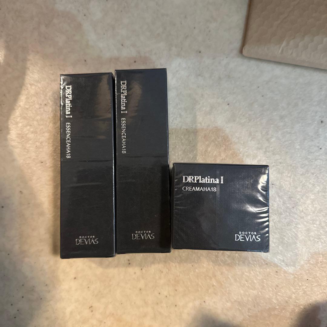 DRプラチナ エッセンスAHA18II & クリームAHA18Ⅱセット