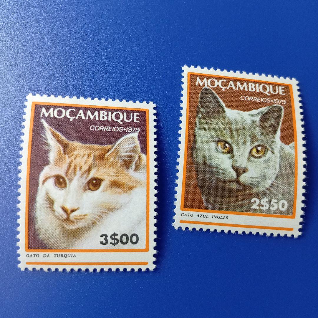 2378 外国切手 モザンビーク 1979年 猫 ねこ 6種 - メルカリ