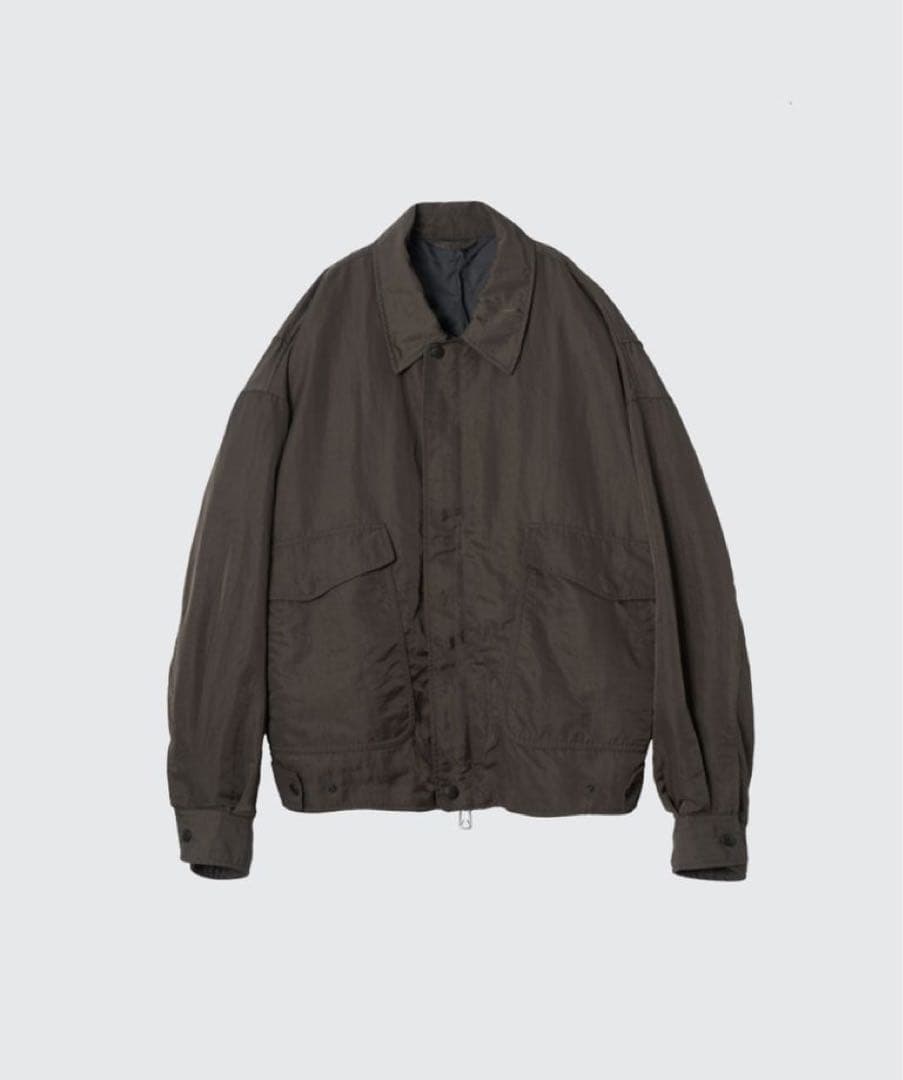ジャケット・アウター yoke 25SS NYLON BOMBER JACKET