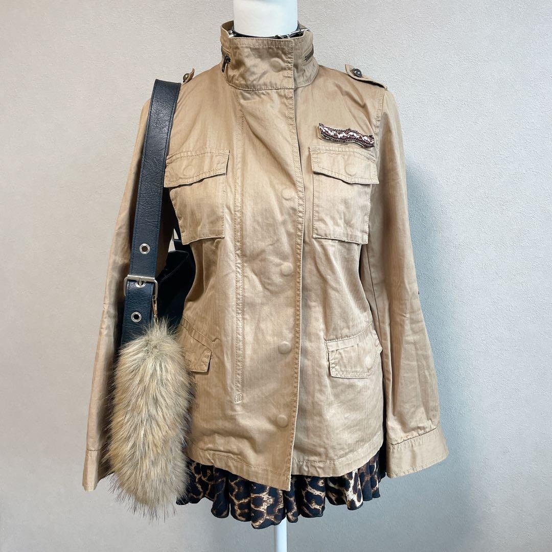 y2k 00 平成ギャル モッズコート ミリタリージャケット フェアリー