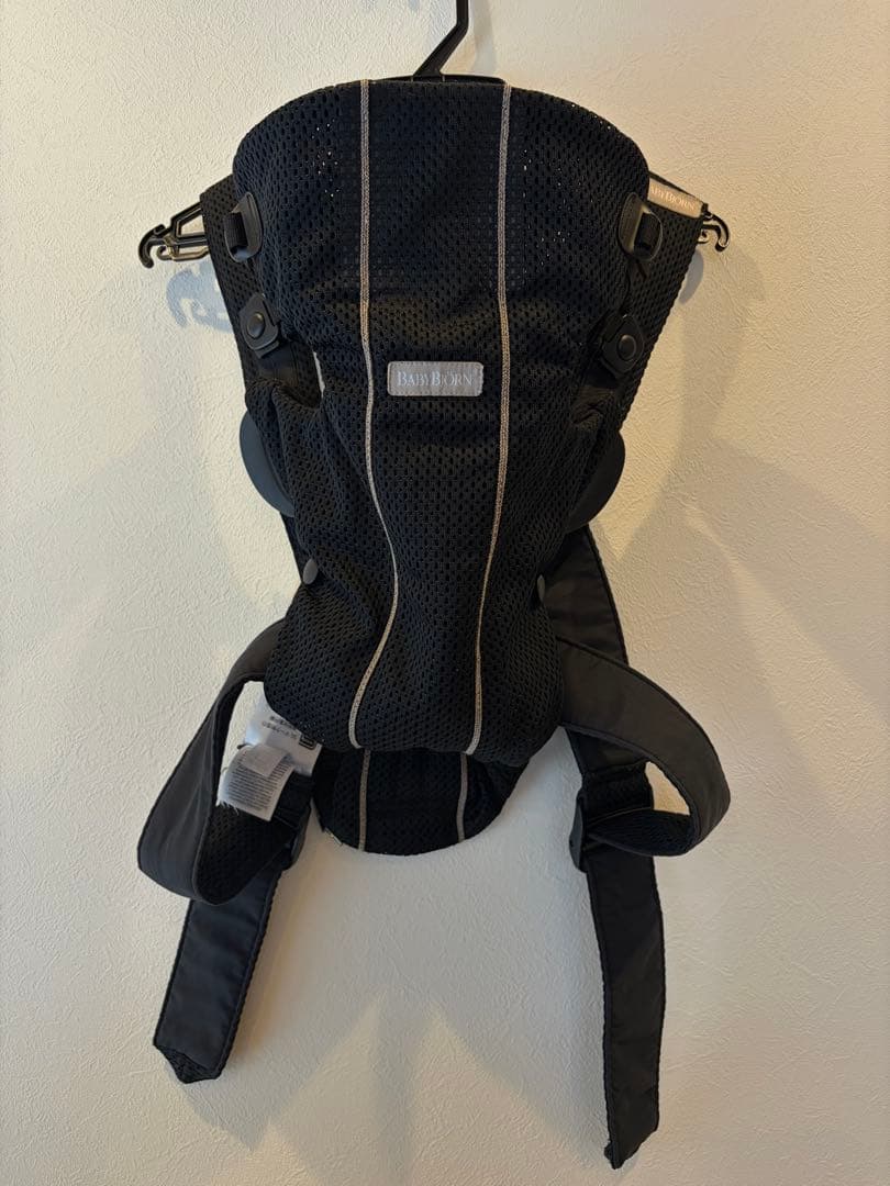 ◇美品◇BABYBJÖRN ブラック 抱っこ紐 メッシュ - メルカリ