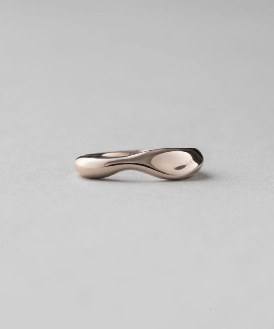 【ete】ロウリング ブラウン ゴールド シンプル エテ ete エテ ピアス ロウブラウンゴールド ハグピアス ☆国内発送