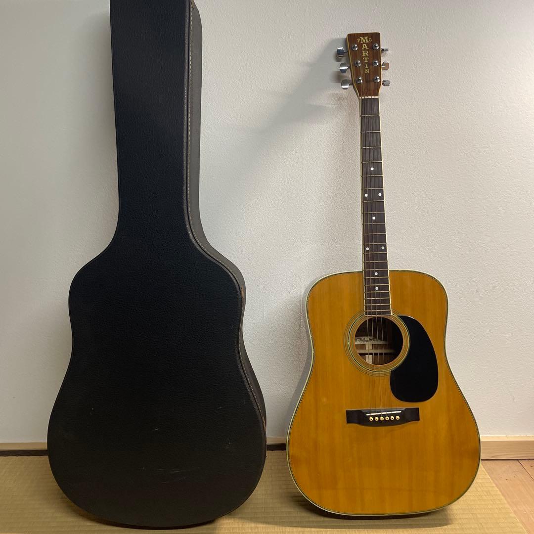 廃盤希少　マーティン 縦ロゴ W-200 Pro Martin ハードケース付き