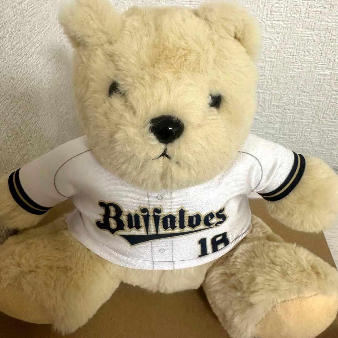 オリックス・バファローズ 山本由伸 ぬいぐるみ ベア YAMAMOTO 18