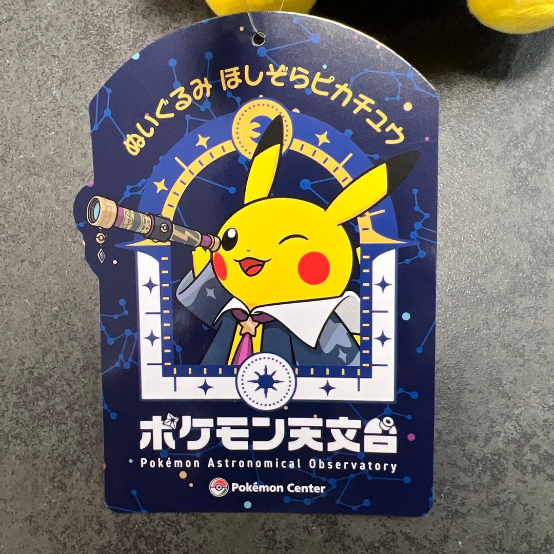 ポケモン天文台限定 ほしぞらピカチュウ ぬいぐるみ2体セット - メルカリ