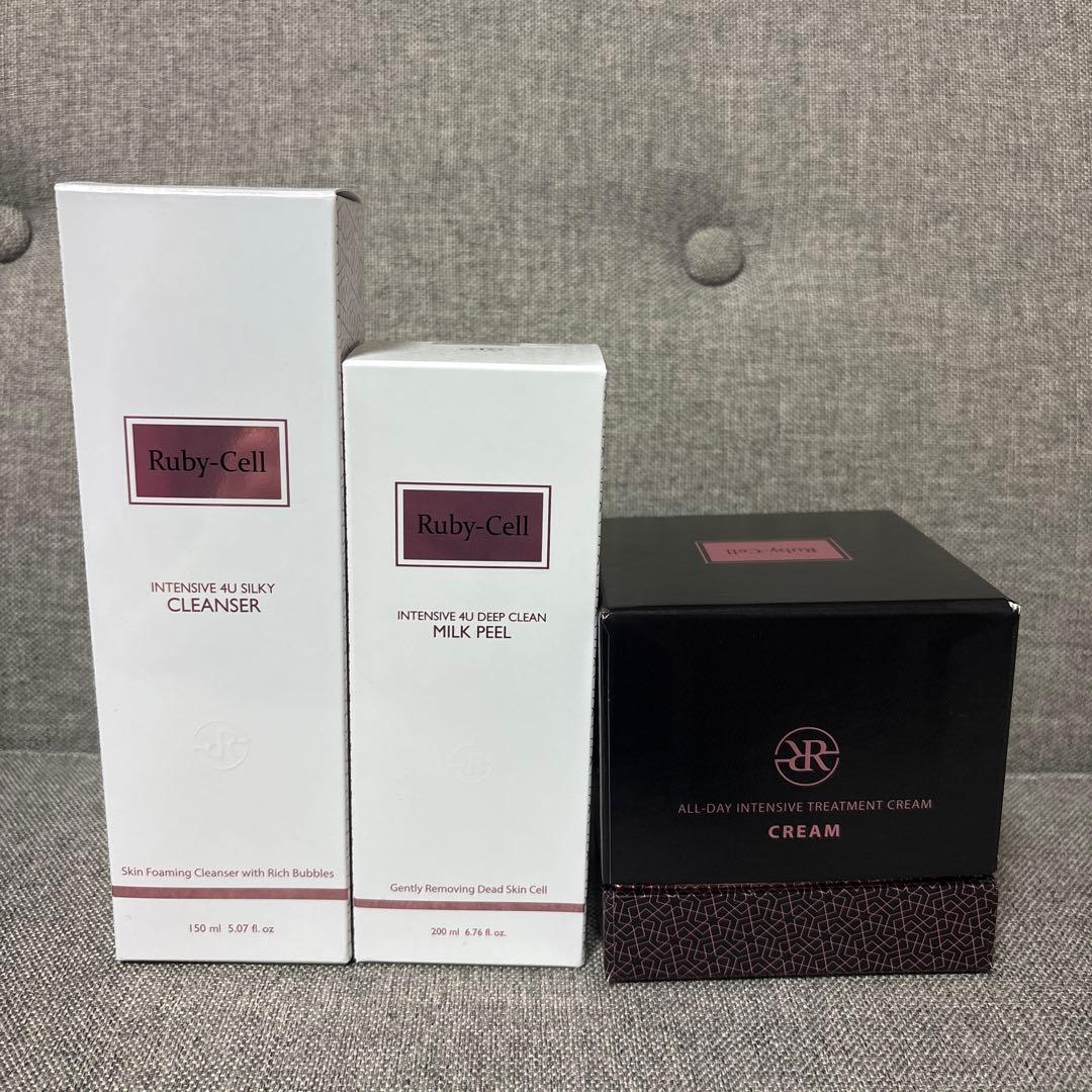 ☆ルビーセル☆洗顔☆ピーリング☆クリーム