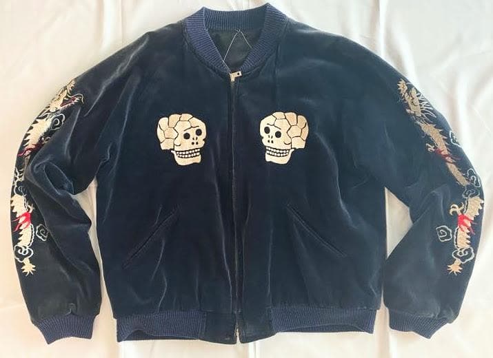 テーラー東洋 M品番 別珍 リバーシブル スカジャン