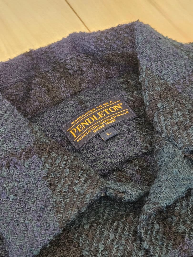 PENDLETON×Bill Wall Leather ペンドルトン　ネルシャツ