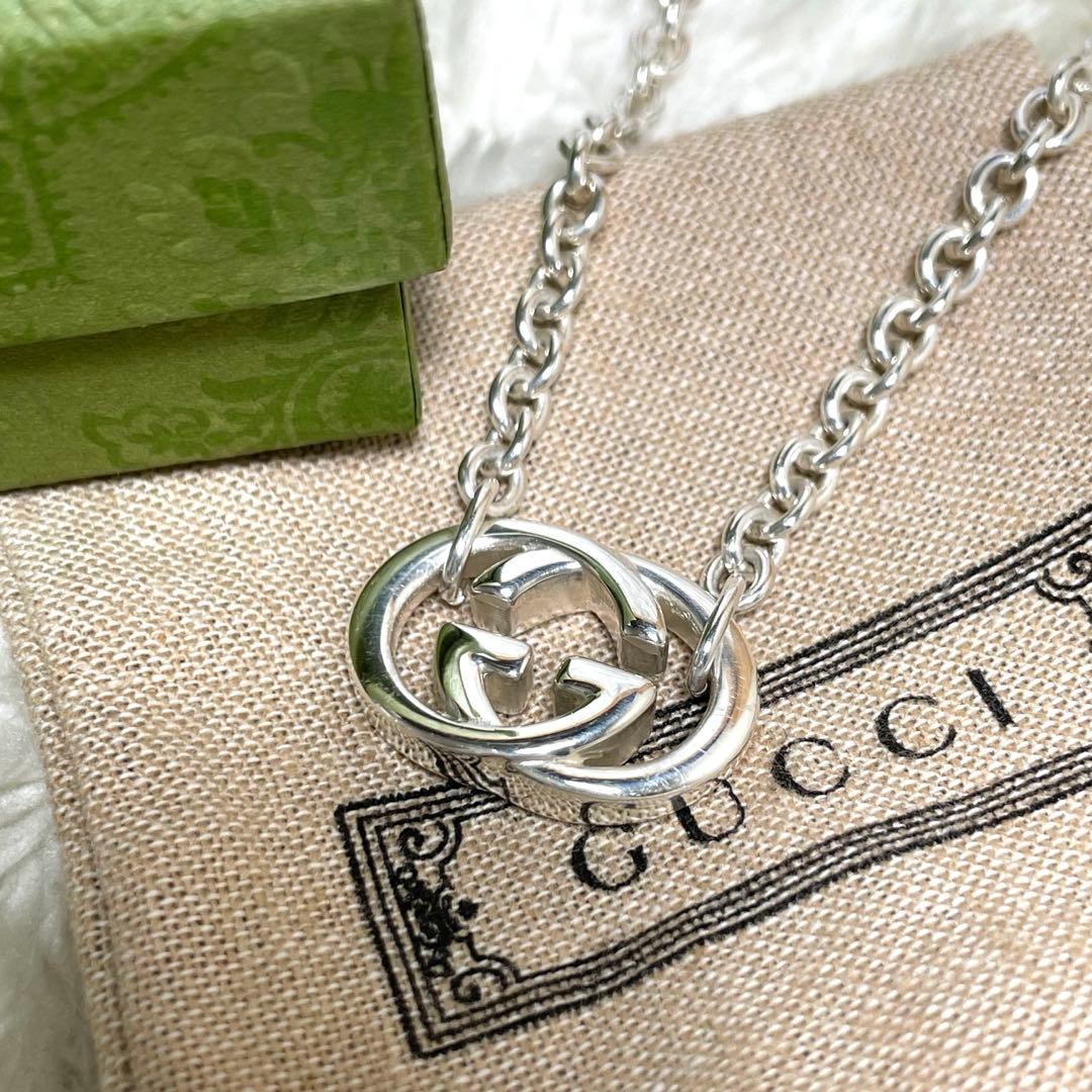 GUCCIグッチ インターロッキングGネックレス　フルセット　メンズ/レディース グッチ GUCCI GUCCI グッチ 295710ーJ8400 インターロッキングG
