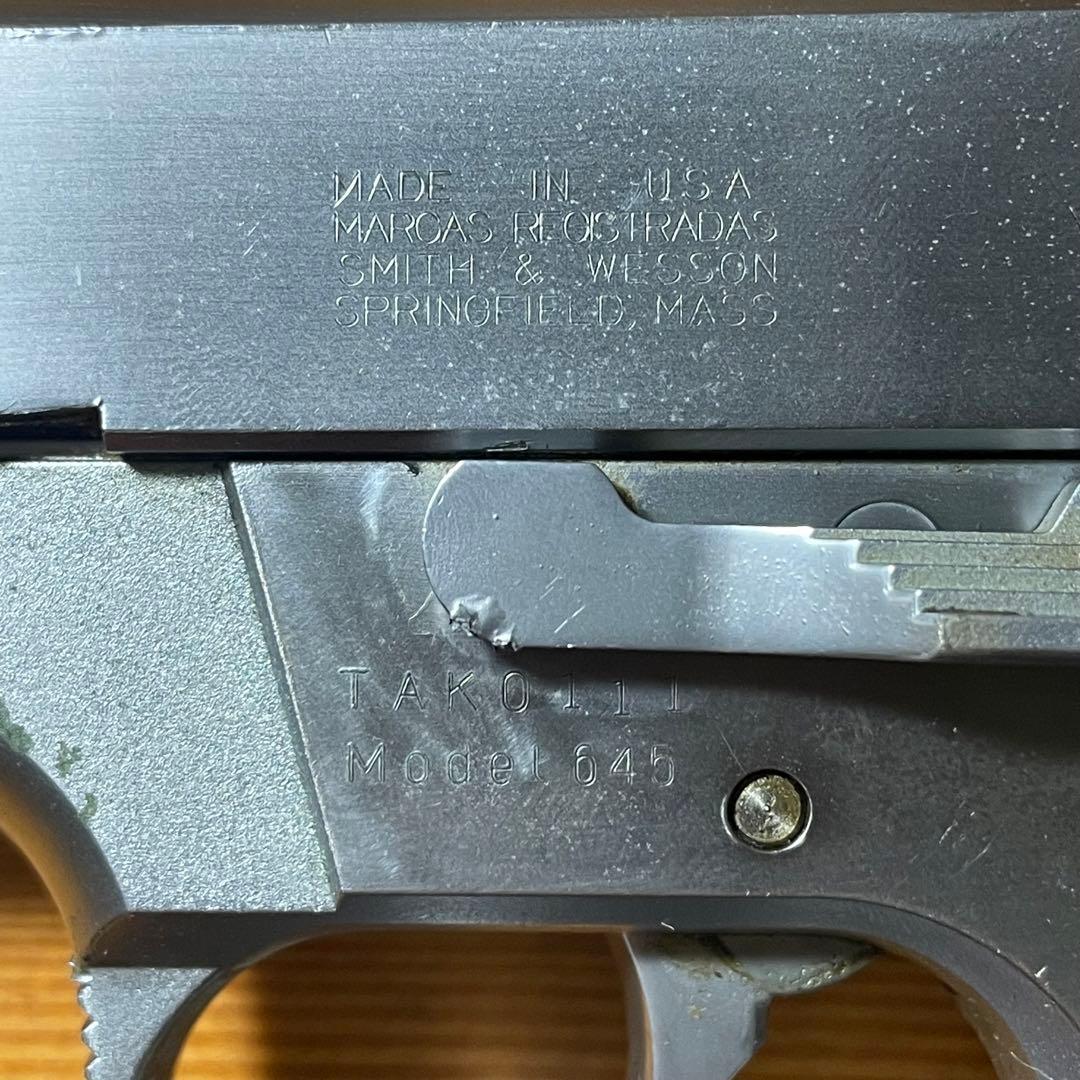 MGC S&W M645 45AUTO 固定スライドガスガン - メルカリ