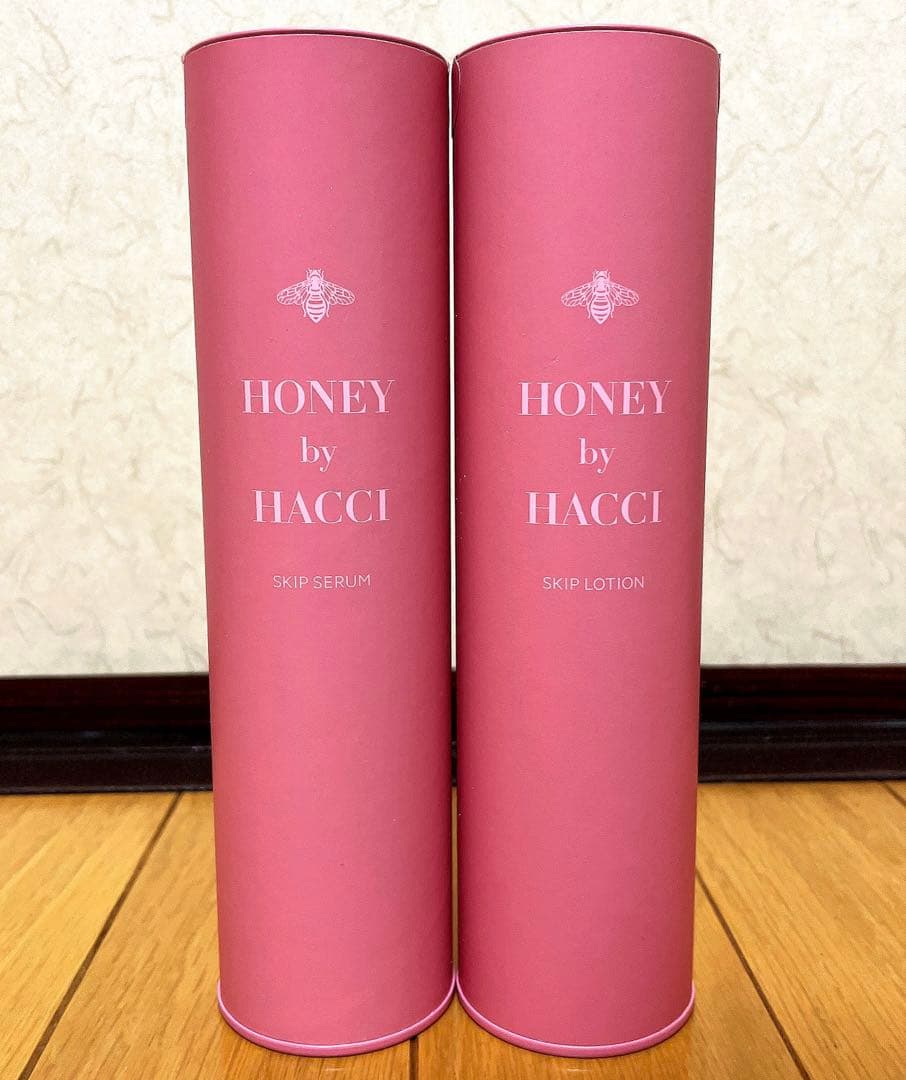 【新品未開封】HACCI スキップローション150mL & セラム50mLセット