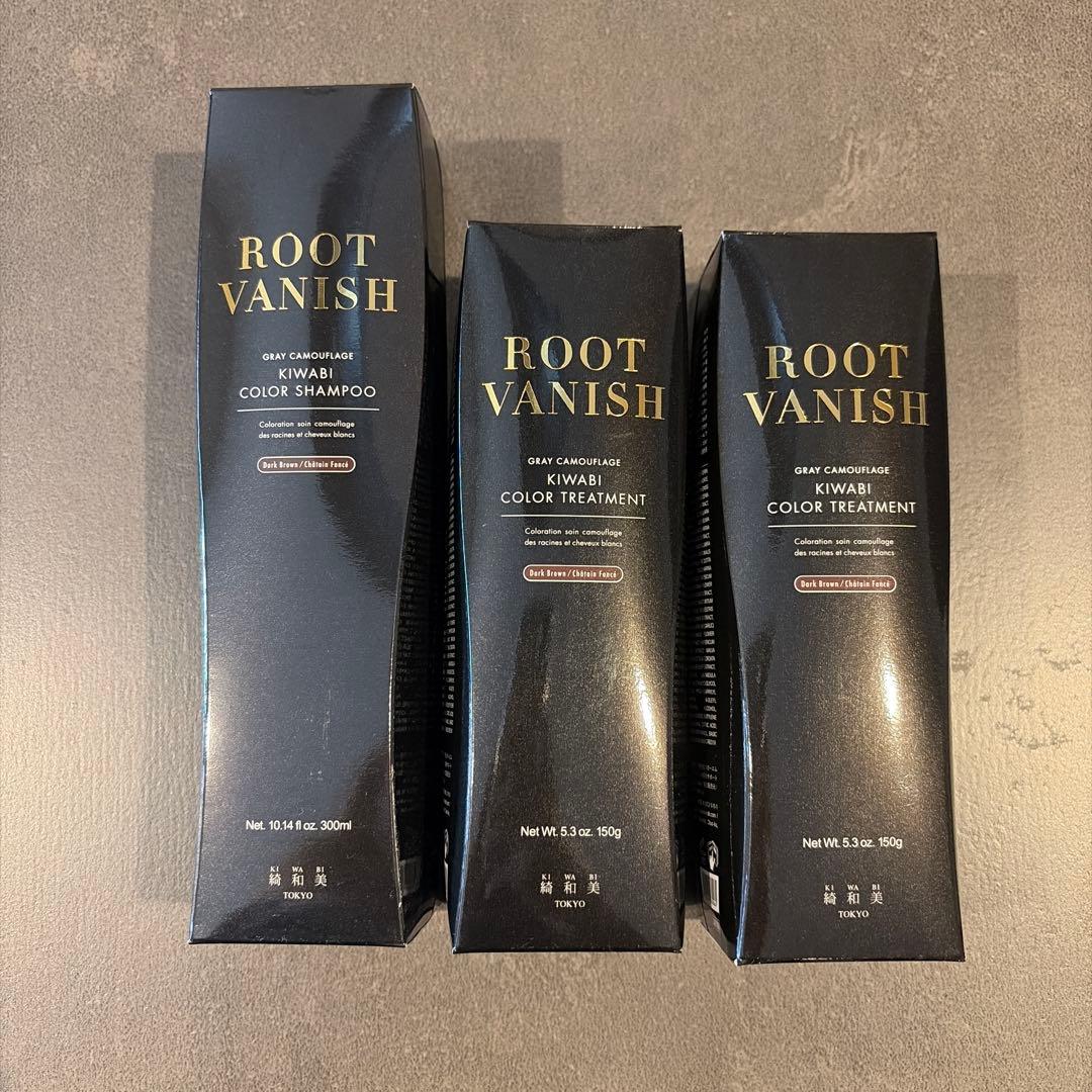 ROOT VANISH KIWAMI カラーシャンプー・トリートメントセット