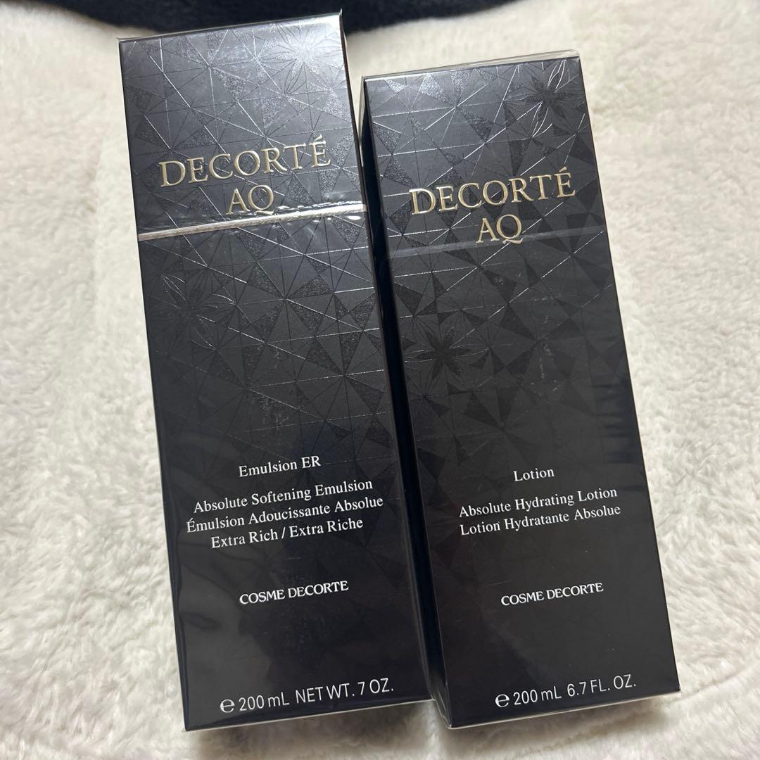 DECORTE AQ 化粧水、乳液セット エクストラリッチ