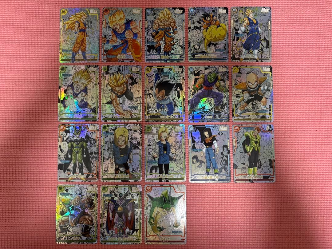 18枚　コミパラ④　ドラゴンボール　キラカード