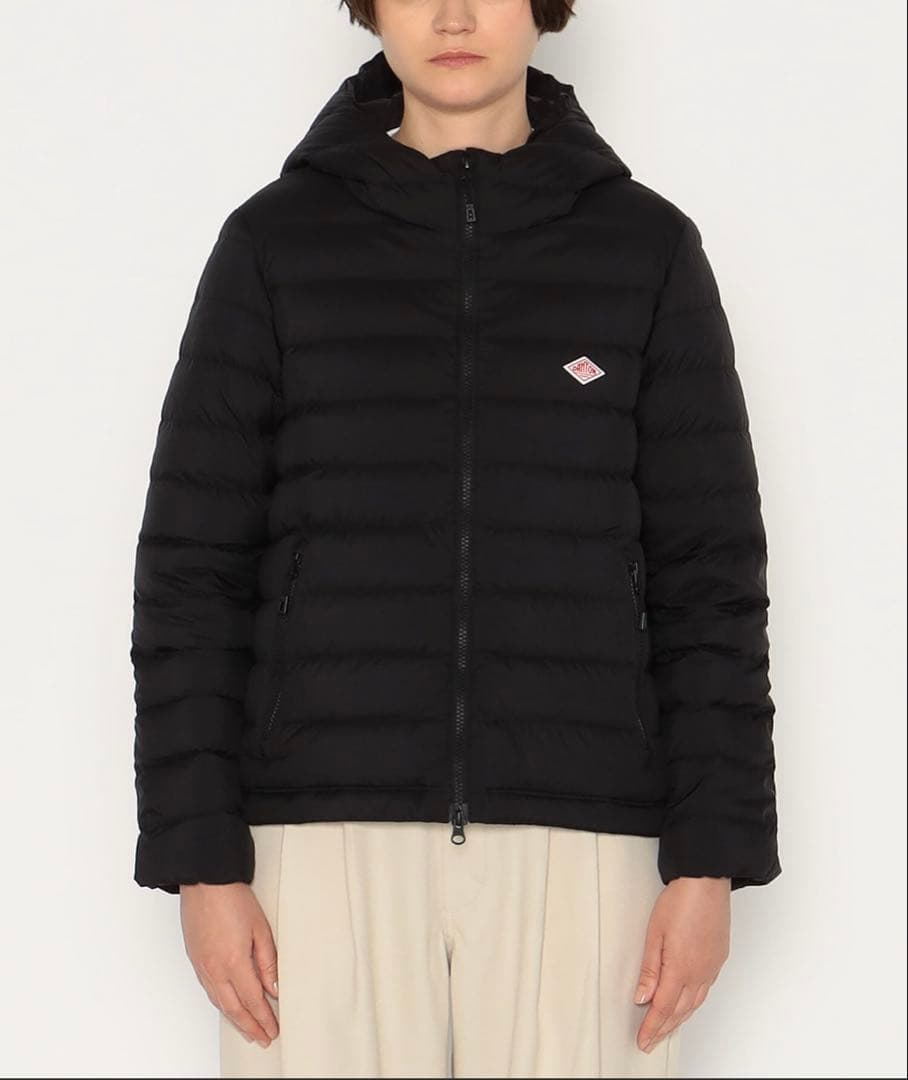 【ダントン】フード付きダウンジャケット【S】