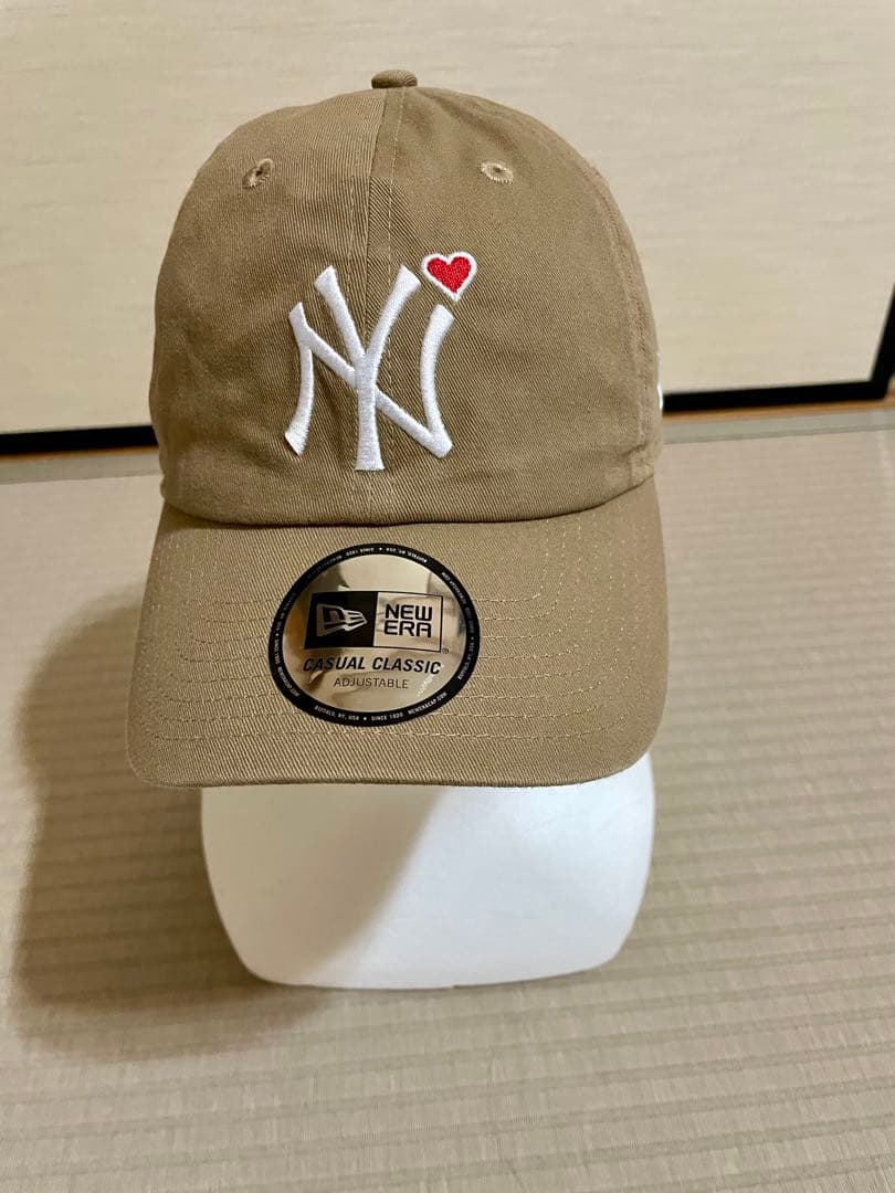 BASICK NYロゴ刺繍ベースボールキャップ