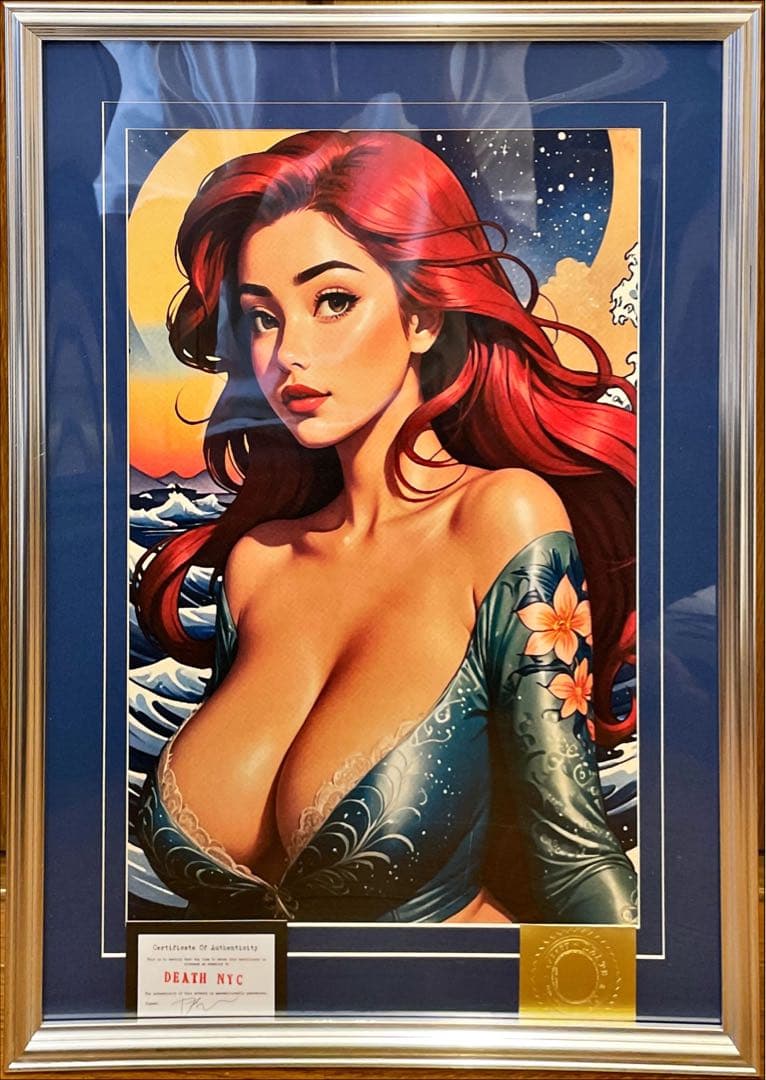 額込 世界限定100枚DEATH NYC アートポスター 現代アート 22