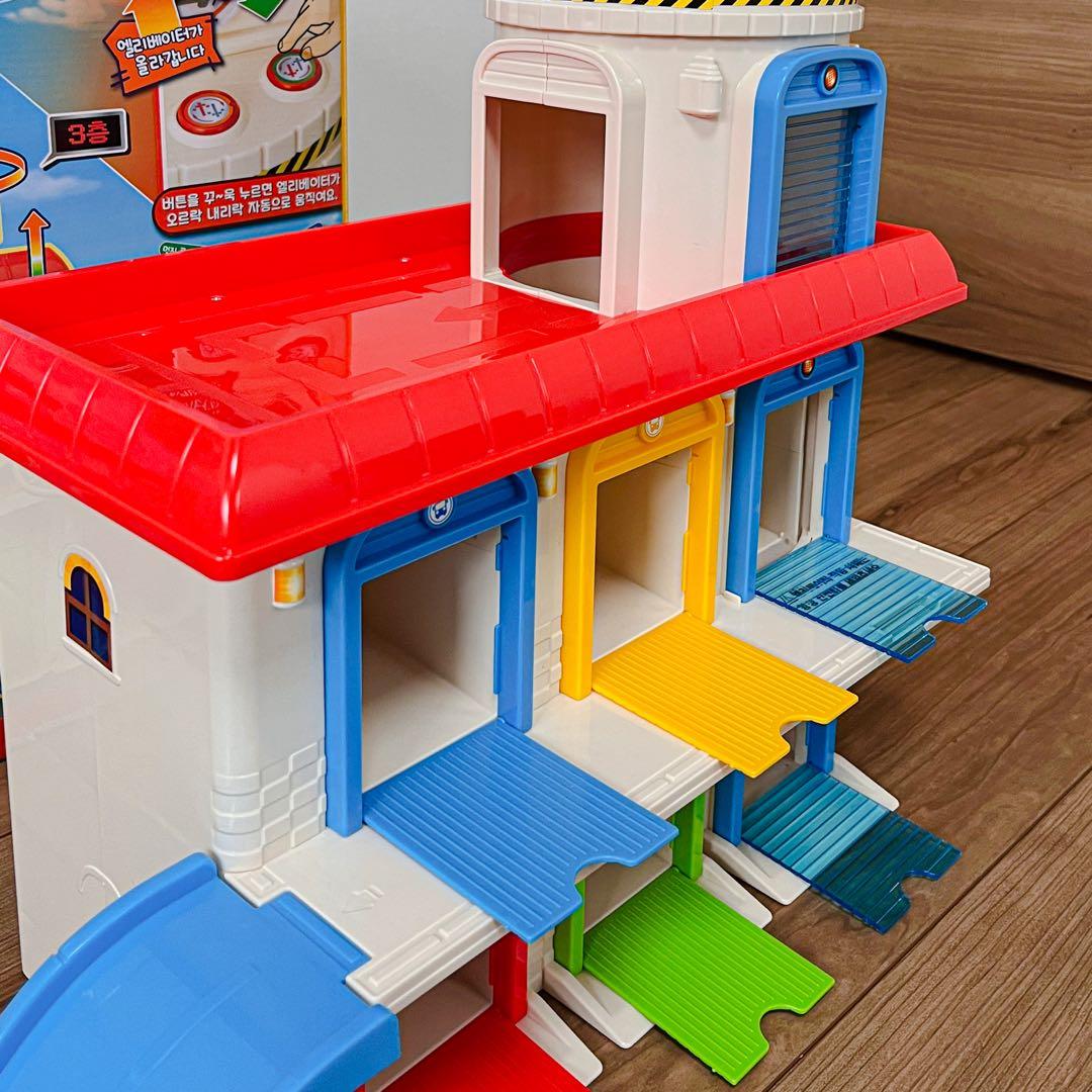 ちびっこバス タヨ エレベーター車庫 ガレージ - メルカリ