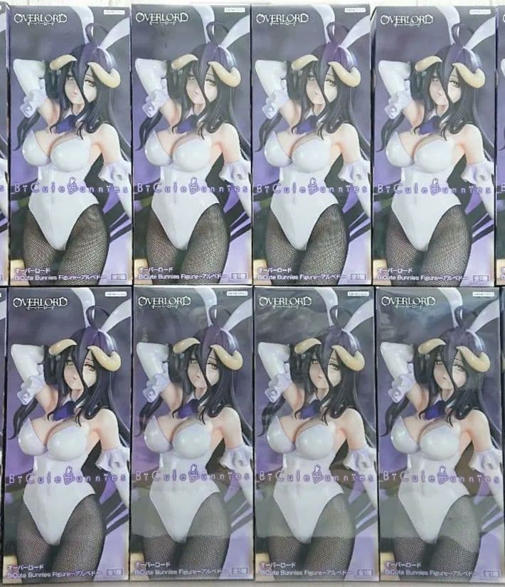 オーバーロード BiCute アルベド 白バニー　美少女フィギュアまとめ売り