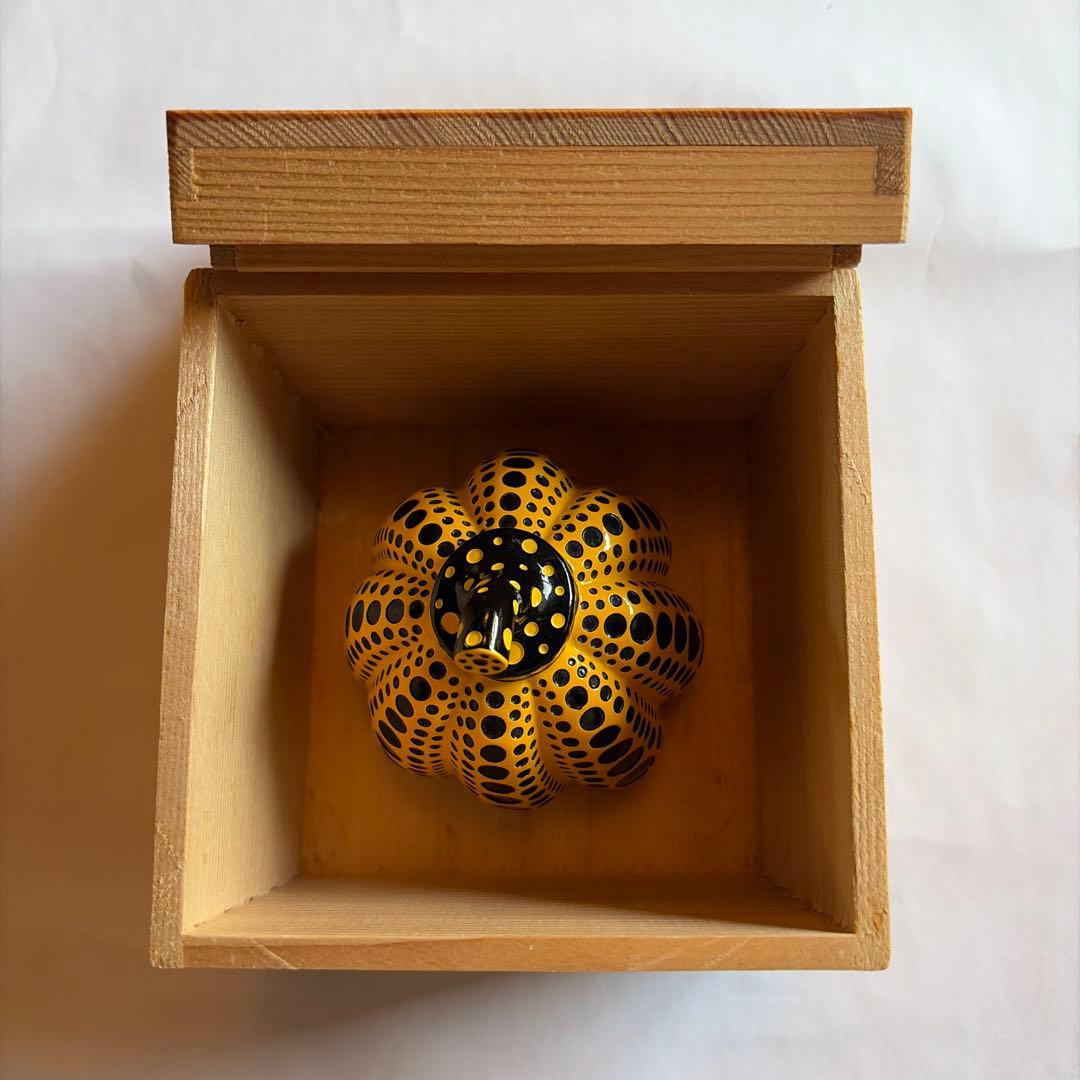 草間弥生 オブジェ パンプキン かぼちゃ 直島 合わせ箱