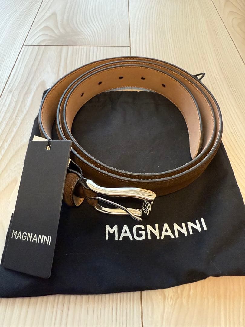 MAGNANNI マグナーニ ダークブラウン ベルト