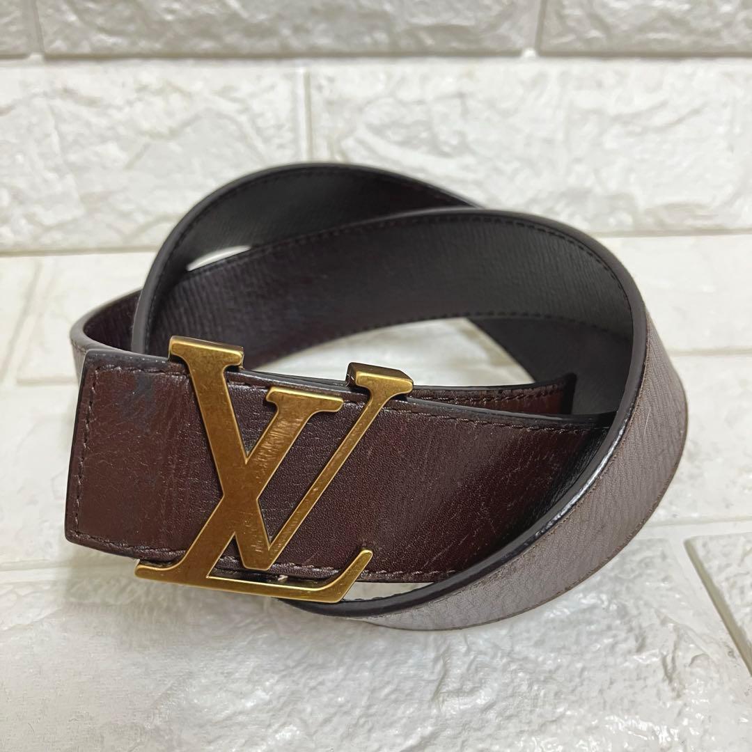 ルイヴィトン LOUIS VUITTON サンチュール レザーベルト　34