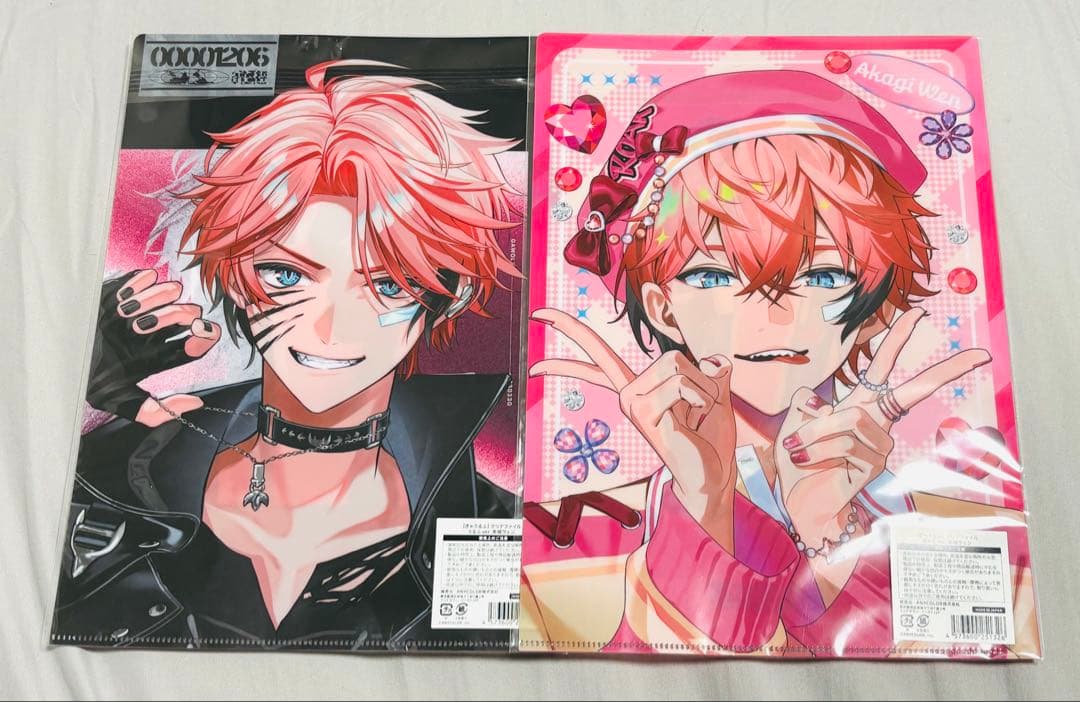 にじさんじ 赤城ウェン ぎゃうるふ クリアファイル - メルカリ