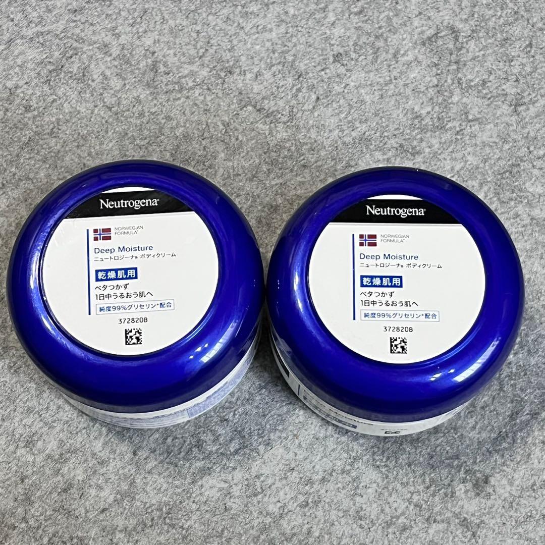 ニュートロジーナ ディープモイスチャー ボディクリーム 乾燥肌用200ml×2個