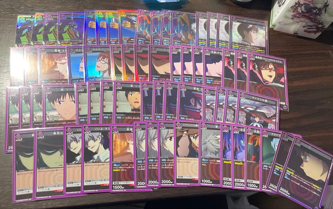 ユニオンアリーナ エヴァンゲリオン ガイウスの槍 デッキ 調整パーツ