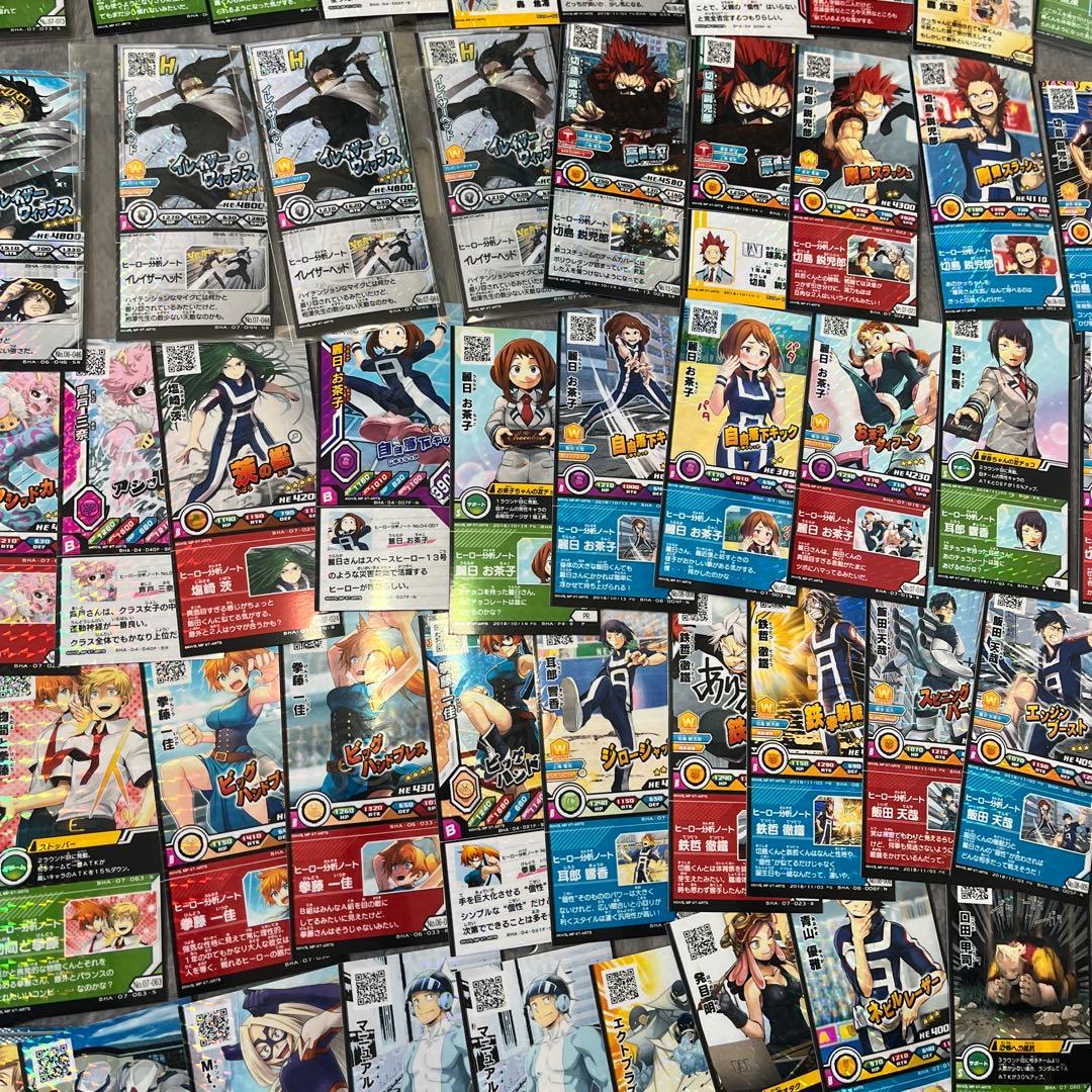 ヒロバト カード 僕のヒーローアカデミア ヒロアカ 110枚程度 まとめ