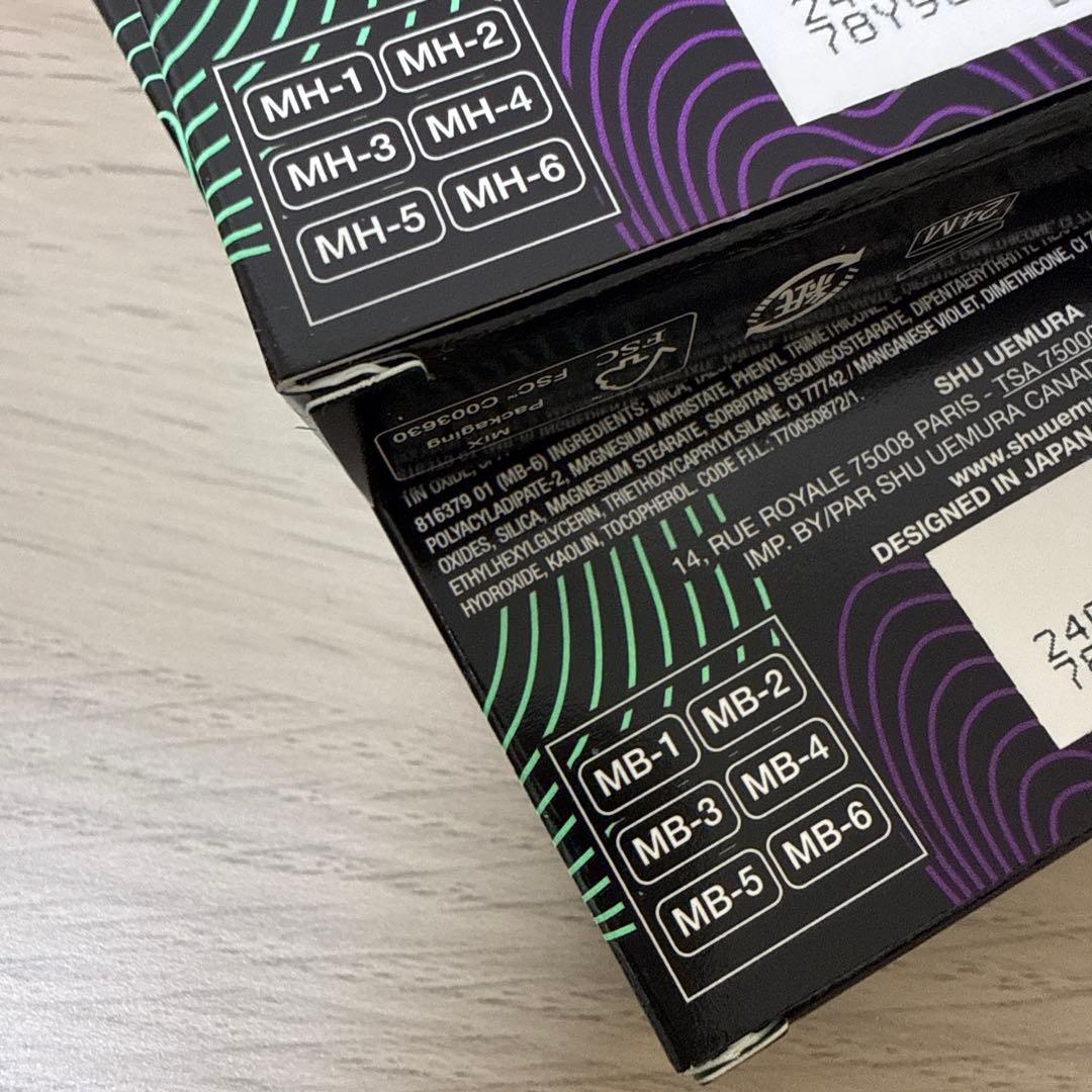 shu uemura shavonne wong アイシャド リップセット