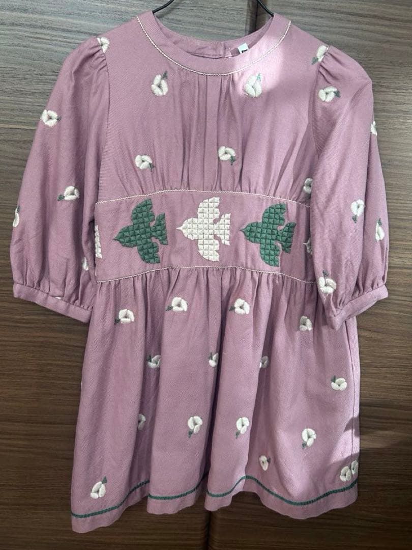 ミナペルホネン ワンピース 100 ohayo - メルカリ