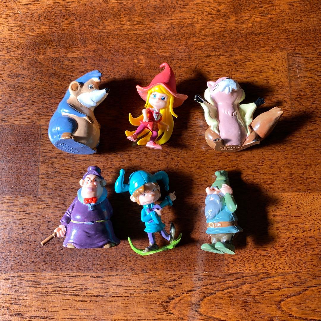 トミー　タツノコプロ　森の陽気な小人たち　フィギュア　6点