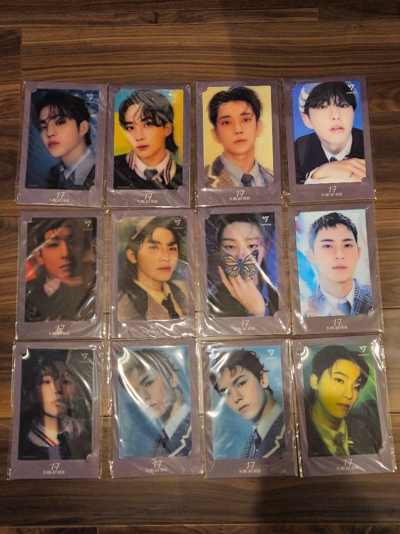 SEVENTEEN レンチキュラー 3Dポストカード