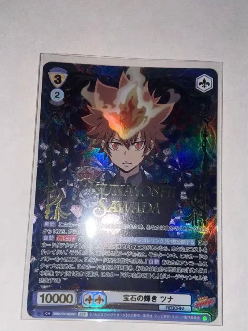 家庭教師ヒットマンREBORN! ヴァイスシュヴァルツ ブースターパック沢田綱吉