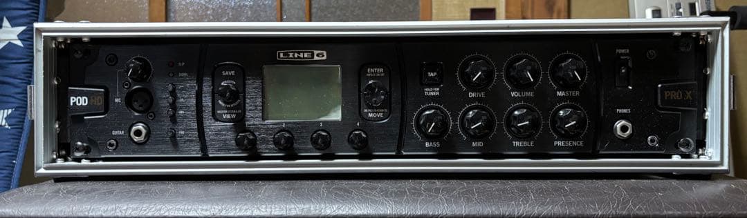 LINE6 POD HD PRO X ラックケース付き
