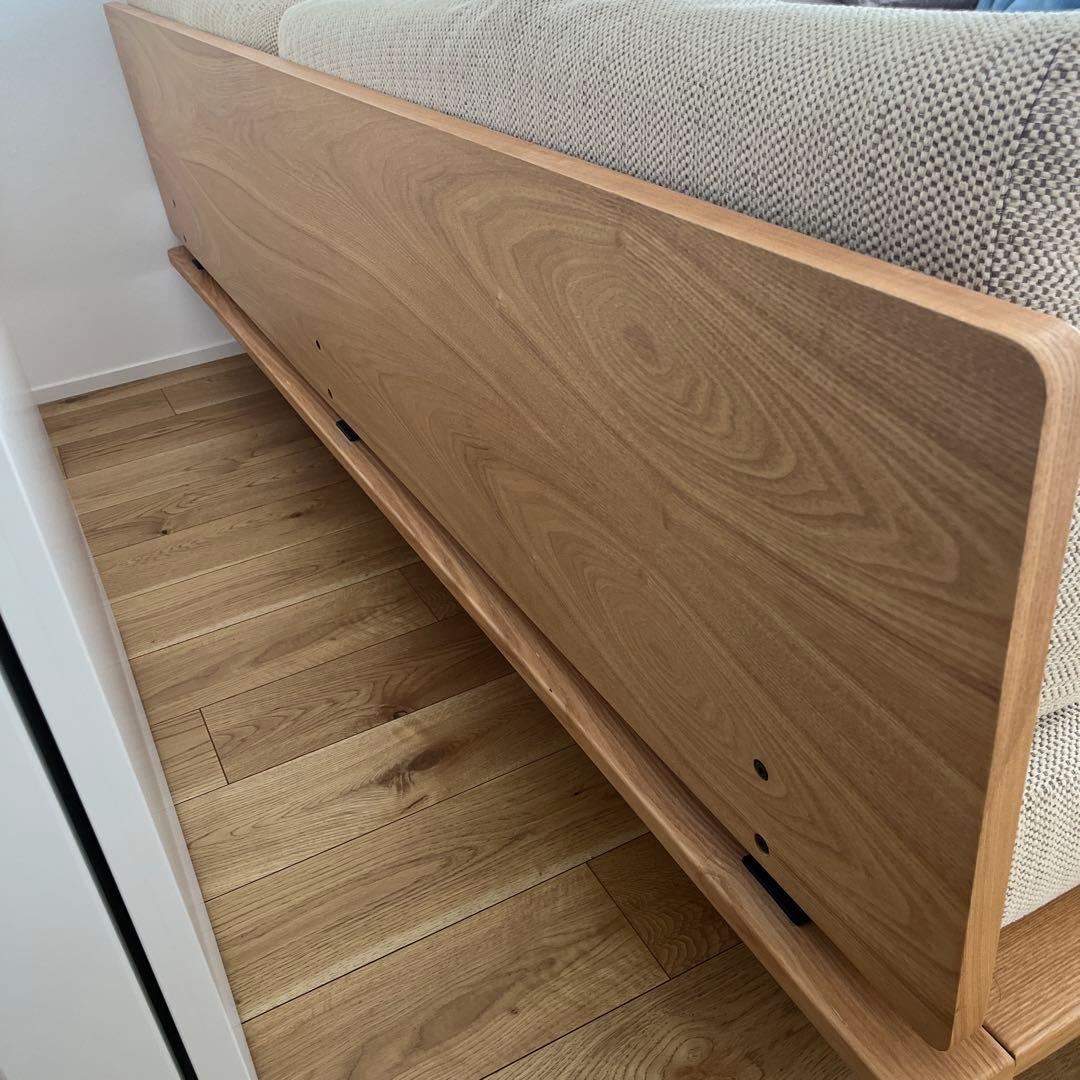 無印良品 木製ベッドフレーム用クッションパーツのみ ソファベッド