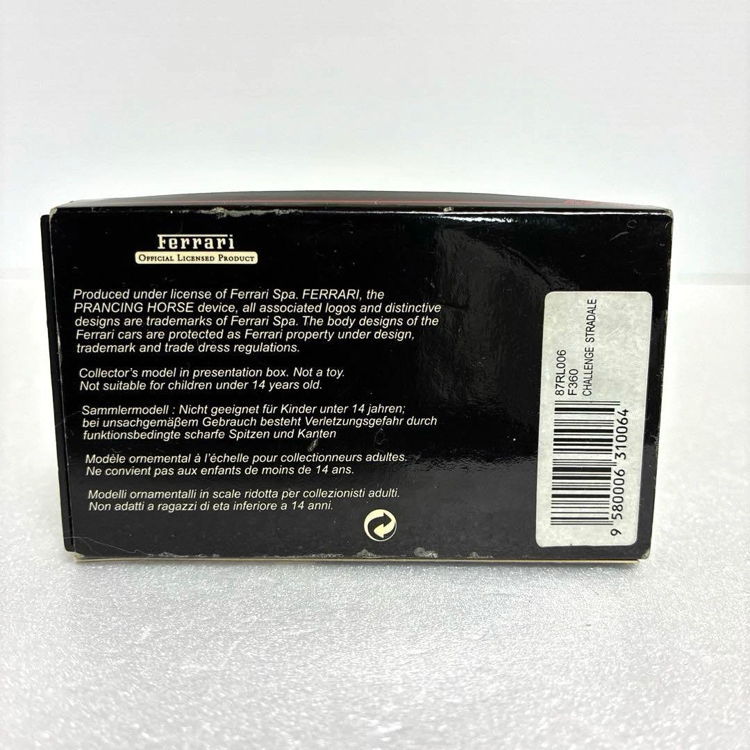 激レアRed Line 】フェラーリ F360 チャレンジストラダーレ1/87 - メルカリ