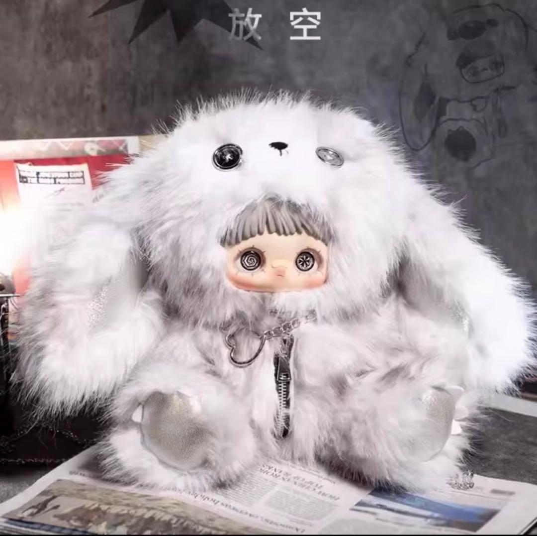 新品未開封 MayMei 400% 反逆ぬいぐるみ バッグ　リュック　白うさぎ Maymei 反逆ぬいぐるみシリーズ 白うさぎちゃん ぬいぐるみリュック