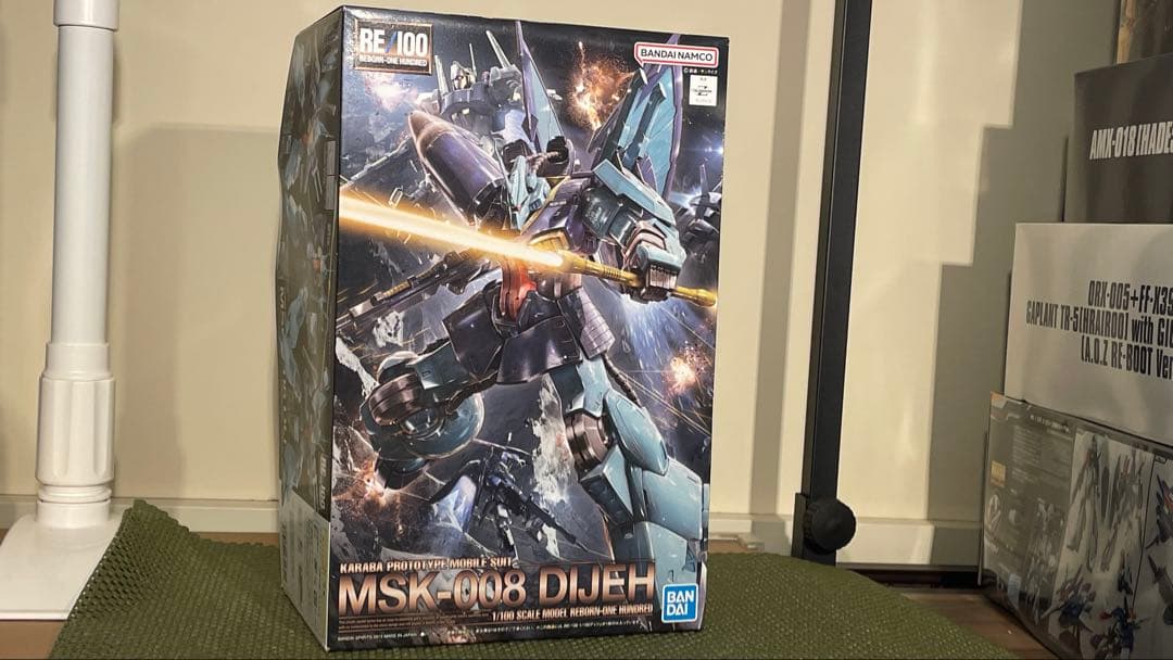 バンダイ RE/100 MSK-008 DIJIH 未組立　ディジェ