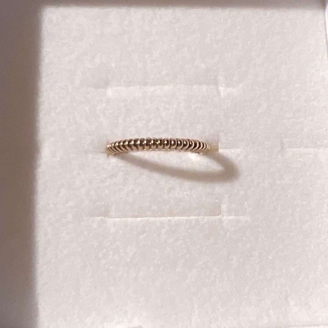 ココシュニック COCOSHNIK k10YG レイヤード リング