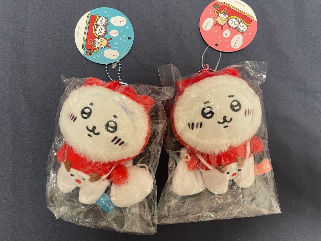 ちいかわ クリスマスだよ！ぷちミニマスコット　ハチワレ　ちいかわ