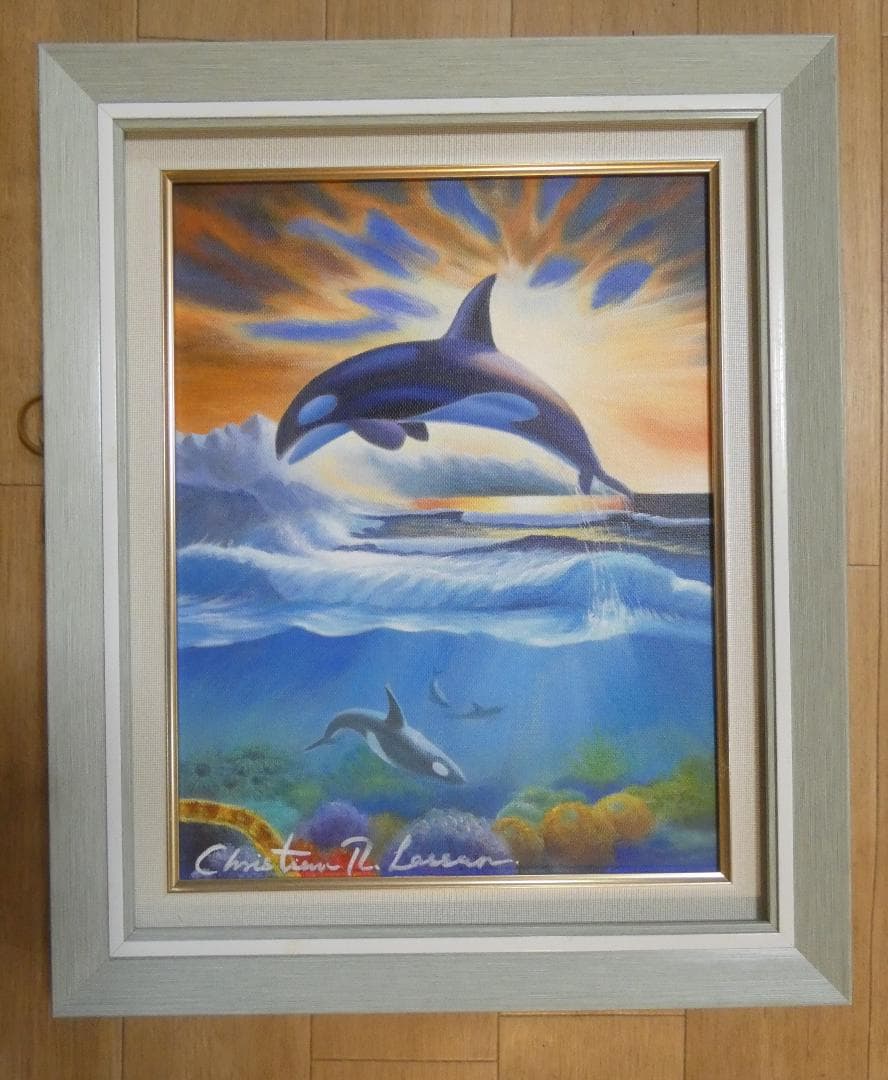 赤いリンゴ 油彩画 SMサイズ 小泊芳彦作 - メルカリ 油彩画 人物画