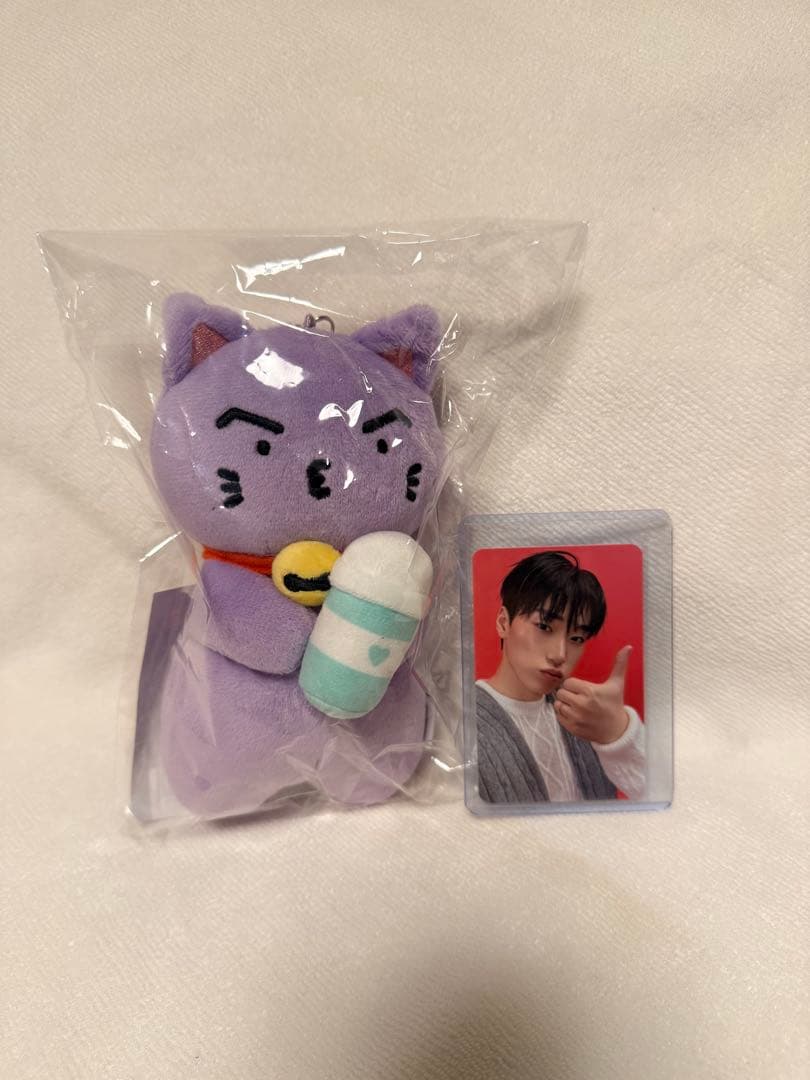 ATEEZ サン　サンドギ　CUP SLEEVE KEYRING トレカ付き トレカ付きATEEZ サン IYF CUP SLEEVE KEYRING 未開封 - メルカリ